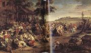 Flemisb Kermis or Kermesse Flamande (mk01), Peter Paul Rubens